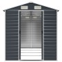 Cobertizo de jardín acero galvanizado antracita 191x385x198 cm de vidaXL, Cobertizos - Ref: Foro24-3188256, Precio: 657,61 €,...