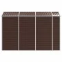 Cobertizo de jardín acero galvanizado marrón 191x300x198 cm de vidaXL, Cobertizos - Ref: Foro24-3188266, Precio: 412,36 €, De...
