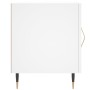 Mesitas de noche 2 uds madera de ingeniería blanco 40x40x50 cm de vidaXL, Mesitas de noche - Ref: Foro24-827517, Precio: 67,0...