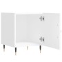 Mesitas de noche 2 uds madera de ingeniería blanco 40x40x50 cm de vidaXL, Mesitas de noche - Ref: Foro24-827517, Precio: 67,0...