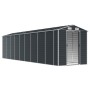 Cobertizo de jardín acero galvanizado antracita 191x810x198 cm de vidaXL, Cobertizos - Ref: Foro24-3188261, Precio: 1,00 €, D...