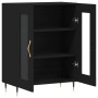 Aparador de madera de ingeniería negro 69,5x34x90 cm de vidaXL, Aparadores - Ref: Foro24-827765, Precio: 87,07 €, Descuento: %