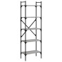 Librería de 5 estantes madera gris Sonoma 56x31,5x174 cm de vidaXL, Librerías y estanterías - Ref: Foro24-833346, Precio: 59,...