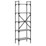 Librería de 5 estantes madera gris Sonoma 56x31,5x174 cm de vidaXL, Librerías y estanterías - Ref: Foro24-833346, Precio: 59,...