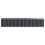 Cobertizo de jardín acero galvanizado antracita 191x980x198 cm de vidaXL, Cobertizos - Ref: Foro24-3188263, Precio: 1,00 €, D...