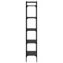 Librería de 5 estantes madera de ingeniería negro 56x31,5x174cm de vidaXL, Librerías y estanterías - Ref: Foro24-833343, Prec...
