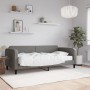 Sofá cama con colchón tela gris oscuro 90x190 cm de vidaXL, Camas y somieres - Ref: Foro24-3196809, Precio: 308,50 €, Descuen...