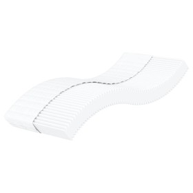 Colchón de espuma dureza 2 3 blanco 90x190 cm de vidaXL, Colchones - Ref: Foro24-356339, Precio: 127,67 €, Descuento: %