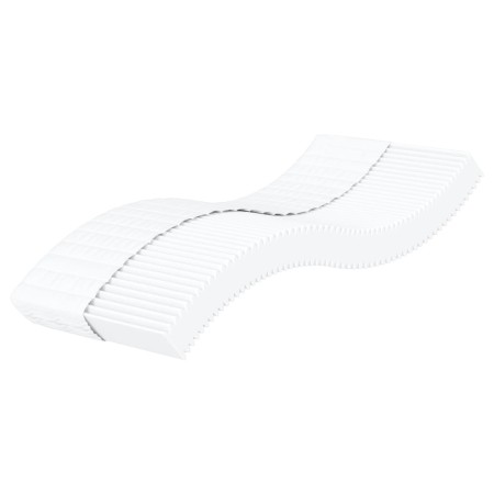 Colchón de espuma dureza 2 3 blanco 90x190 cm de vidaXL, Colchones - Ref: Foro24-356339, Precio: 127,67 €, Descuento: %