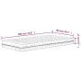 Colchón de espuma dureza 2 3 blanco 90x190 cm de vidaXL, Colchones - Ref: Foro24-356339, Precio: 125,45 €, Descuento: %