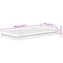 Colchón de espuma dureza 2 3 blanco 90x190 cm de vidaXL, Colchones - Ref: Foro24-356339, Precio: 127,67 €, Descuento: %