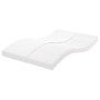 Colchón de espuma de 7 zonas dureza 20 ILD blanco 120x200 cm de vidaXL, Colchones - Ref: Foro24-356354, Precio: 132,54 €, Des...