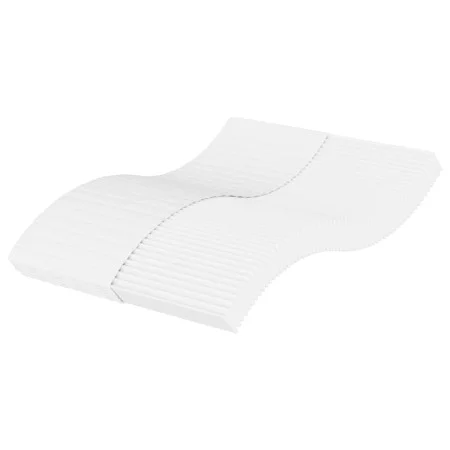 Colchón de espuma dureza 2 3 blanco 140x190 cm de vidaXL, Colchones - Ref: Foro24-356344, Precio: 199,01 €, Descuento: %