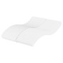 Colchón de espuma dureza 2 3 blanco 140x190 cm de vidaXL, Colchones - Ref: Foro24-356344, Precio: 202,87 €, Descuento: %