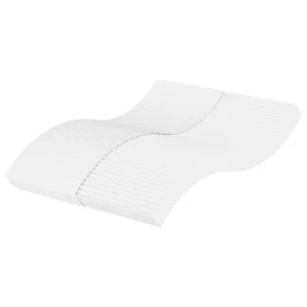 Colchón de espuma dureza 2 3 blanco 140x200 cm de vidaXL, Colchones - Ref: Foro24-356345, Precio: 203,95 €, Descuento: %