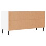 Mueble de TV madera de ingeniería blanco 102x36x50 cm de vidaXL, Muebles TV - Ref: Foro24-829052, Precio: 84,48 €, Descuento: %