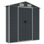 Cobertizo de jardín acero galvanizado antracita 191x300x198 cm de vidaXL, Cobertizos - Ref: Foro24-3188255, Precio: 546,67 €,...