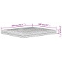 Colchón de espuma dureza 2 3 blanco 160x200 cm de vidaXL, Colchones - Ref: Foro24-356346, Precio: 204,27 €, Descuento: %