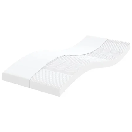 7-zone foam mattress hardness 20 ILD white 80x200 cm by vidaXL, Mattresses - Ref: Foro24-356349, Price: 96,75 €, Discount: %