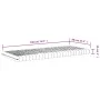 7-zone foam mattress hardness 20 ILD white 90x190 cm by vidaXL, Mattresses - Ref: Foro24-356350, Price: 95,29 €, Discount: %