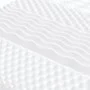 7-zone foam mattress hardness 20 ILD white 100x200 cm by vidaXL, Mattresses - Ref: Foro24-356353, Price: 116,89 €, Discount: %