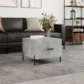 Mesa de centro madera de ingeniería gris hormigón 50x50x40 cm de vidaXL, Mesas de centro - Ref: Foro24-829420, Precio: 42,14 ...