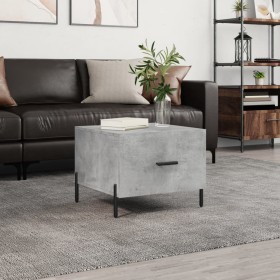 Mesa de centro madera de ingeniería gris hormigón 50x50x40 cm de vidaXL, Mesas de centro - Ref: Foro24-829420, Precio: 42,51 ...