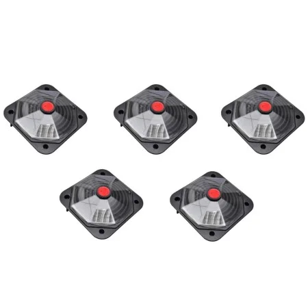 Calentador solar para piscina 735 W, set de 5 unidades de vidaXL, Climatizadores de piscina - Ref: Foro24-160686, Precio: 606...