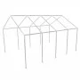 Estructura de acero para carpa de fiesta 8 x 4 m de vidaXL, Estructuras para carpas y cenadores - Ref: Foro24-40154, Precio: ...