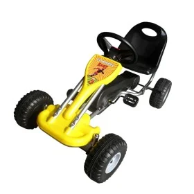 Kart correpasillos con pedales amarillo de vidaXL, Vehículos a pedales o para empujar - Ref: Foro24-90252, Precio: 102,54 €, ...