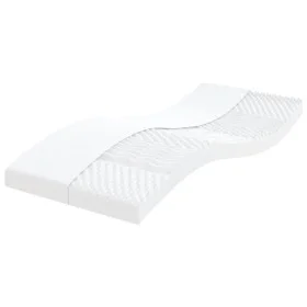 Colchón de espuma de 7 zonas dureza 20 ILD blanco 90x200 cm de vidaXL, Colchones - Ref: Foro24-356352, Precio: 107,30 €, Desc...