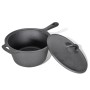 Set De Horno Holandés 9 Piezas de vidaXL, Ollas de hierro - Ref: Foro24-40829, Precio: 127,23 €, Descuento: %