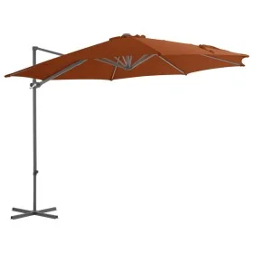 Gabelschirm mit Terrakotta-Stahlstange 300 cm von vidaXL, Sonnenschirme - Ref: Foro24-312313, Preis: 121,57 €, Rabatt: %