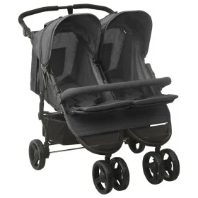 Anthracite gray steel cufflinks trolley by vidaXL, Baby strollers - Ref: Foro24-10242, Price: 278,65 €, Discount: %