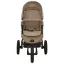 Taupe Gray Steel Baby Stroller by vidaXL, Baby strollers - Ref: Foro24-10261, Price: 217,09 €, Discount: %