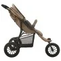 Taupe Gray Steel Baby Stroller by vidaXL, Baby strollers - Ref: Foro24-10261, Price: 217,09 €, Discount: %