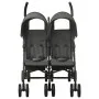 Anthracite gray steel twin stroller by vidaXL, Baby strollers - Ref: Foro24-10236, Price: 222,93 €, Discount: %