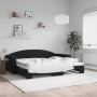 Sofá cama nido terciopelo negro 90x200 cm de vidaXL, Camas y somieres - Ref: Foro24-3197305, Precio: 238,08 €, Descuento: %
