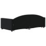 Sofá cama nido terciopelo negro 90x200 cm de vidaXL, Camas y somieres - Ref: Foro24-3197305, Precio: 238,08 €, Descuento: %