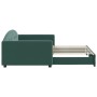 Sofá cama nido terciopelo verde oscuro 100x200 cm de vidaXL, Camas y somieres - Ref: Foro24-3197310, Precio: 260,66 €, Descue...