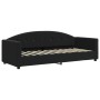 Sofá cama nido terciopelo negro 80x200 cm de vidaXL, Camas y somieres - Ref: Foro24-3197298, Precio: 243,63 €, Descuento: %
