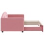 Sofá cama nido terciopelo rosa 80x200 cm de vidaXL, Camas y somieres - Ref: Foro24-3197297, Precio: 251,28 €, Descuento: %