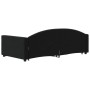 Sofá cama nido terciopelo negro 100x200 cm de vidaXL, Camas y somieres - Ref: Foro24-3197312, Precio: 272,90 €, Descuento: %