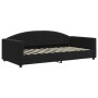 Sofá cama nido terciopelo negro 100x200 cm de vidaXL, Camas y somieres - Ref: Foro24-3197312, Precio: 272,90 €, Descuento: %