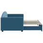 Sofá cama nido terciopelo azul 80x200 cm de vidaXL, Camas y somieres - Ref: Foro24-3197293, Precio: 243,60 €, Descuento: %