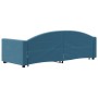 Sofá cama nido terciopelo azul 80x200 cm de vidaXL, Camas y somieres - Ref: Foro24-3197293, Precio: 243,60 €, Descuento: %