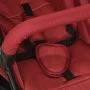 Cochecito de bebé de acero rojo de vidaXL, Cochecitos de bebé - Ref: Foro24-10263, Precio: 231,78 €, Descuento: %