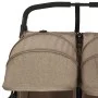 Carrito para gemelos de acero gris taupe de vidaXL, Cochecitos de bebé - Ref: Foro24-10243, Precio: 302,60 €, Descuento: %