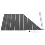 Set de paneles de valla WPC negro 792x(105-186) cm de vidaXL, Paneles de vallas - Ref: Foro24-3070440, Precio: 1,00 €, Descue...
