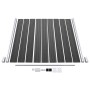 Set de paneles de valla WPC negro 792x(105-186) cm de vidaXL, Paneles de vallas - Ref: Foro24-3070440, Precio: 1,00 €, Descue...